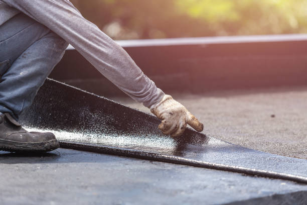 Professional Basement Waterproofing technician working in Saint Clair Shores, MI